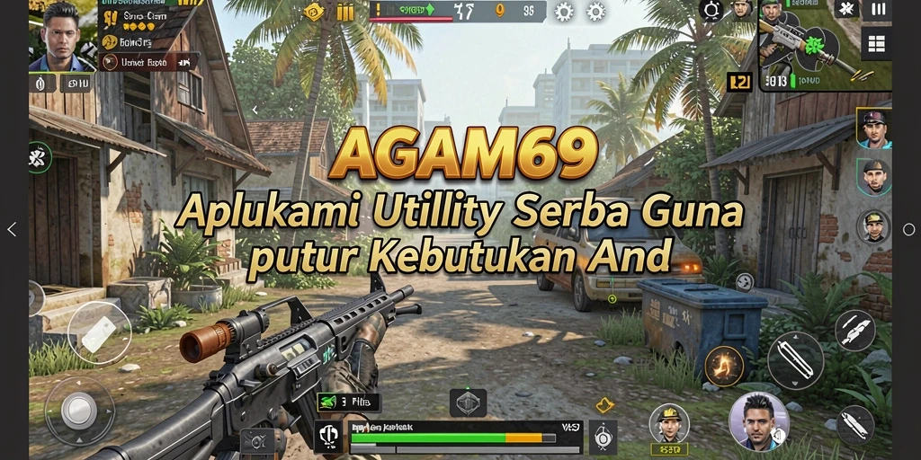 Tampilan antarmuka AGAM69 yang canggih dan intuitif untuk penggunaan Utility.