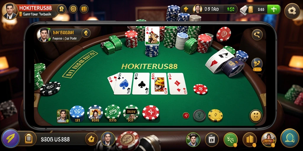 Tampilan gameplay seru di HOKITERUS88 dengan pemain aktif.