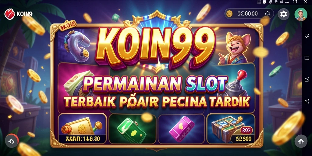 Tampilan gameplay KOIN99 yang mengasyikkan dengan slot menarik.