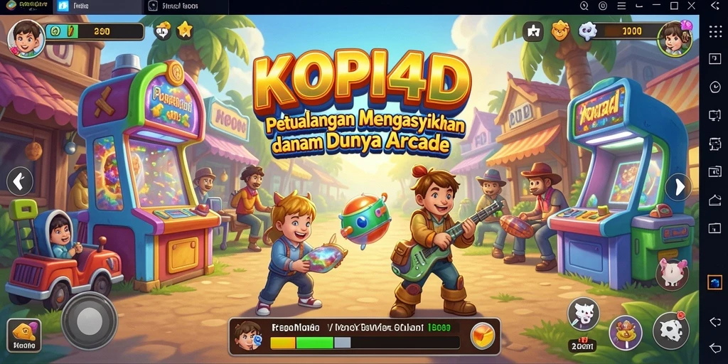 Tampilan gameplay menarik di KOPI4D, penuh warna dan tantangan seru.
