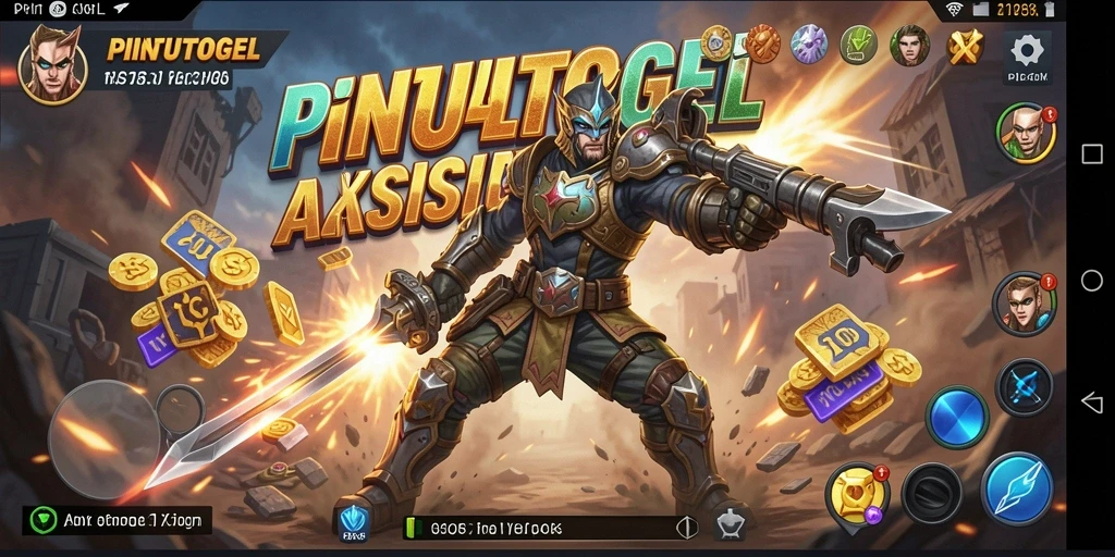Tampilan gameplay PINTUTOGEL yang penuh aksi dan seru.