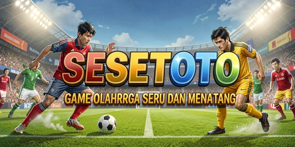 Tampilan gameplay SESETOTO yang seru dan kompetitif.