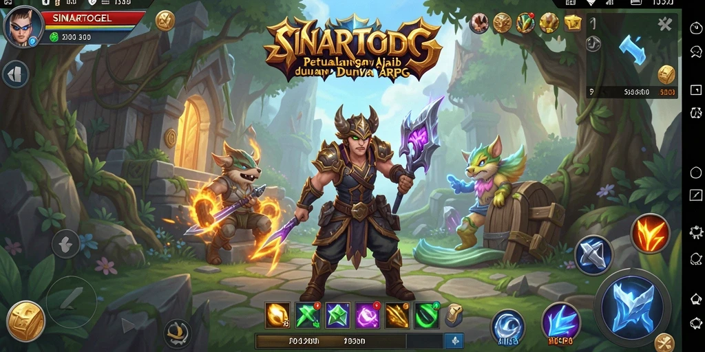 Gameplay seru dengan petualangan epik di SINARTOGEL.