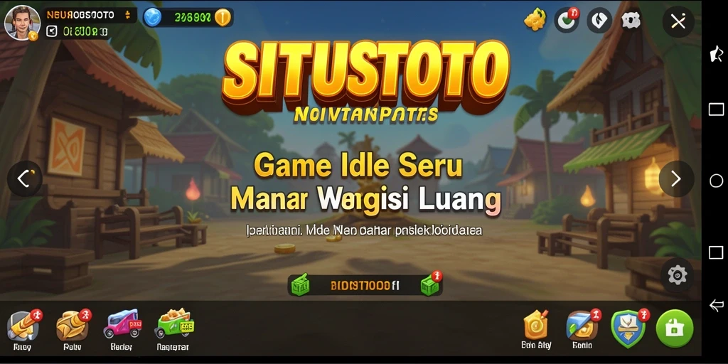 Tangkapan layar gameplay SITUSTOTO menampilkan aksi Idle yang menarik.